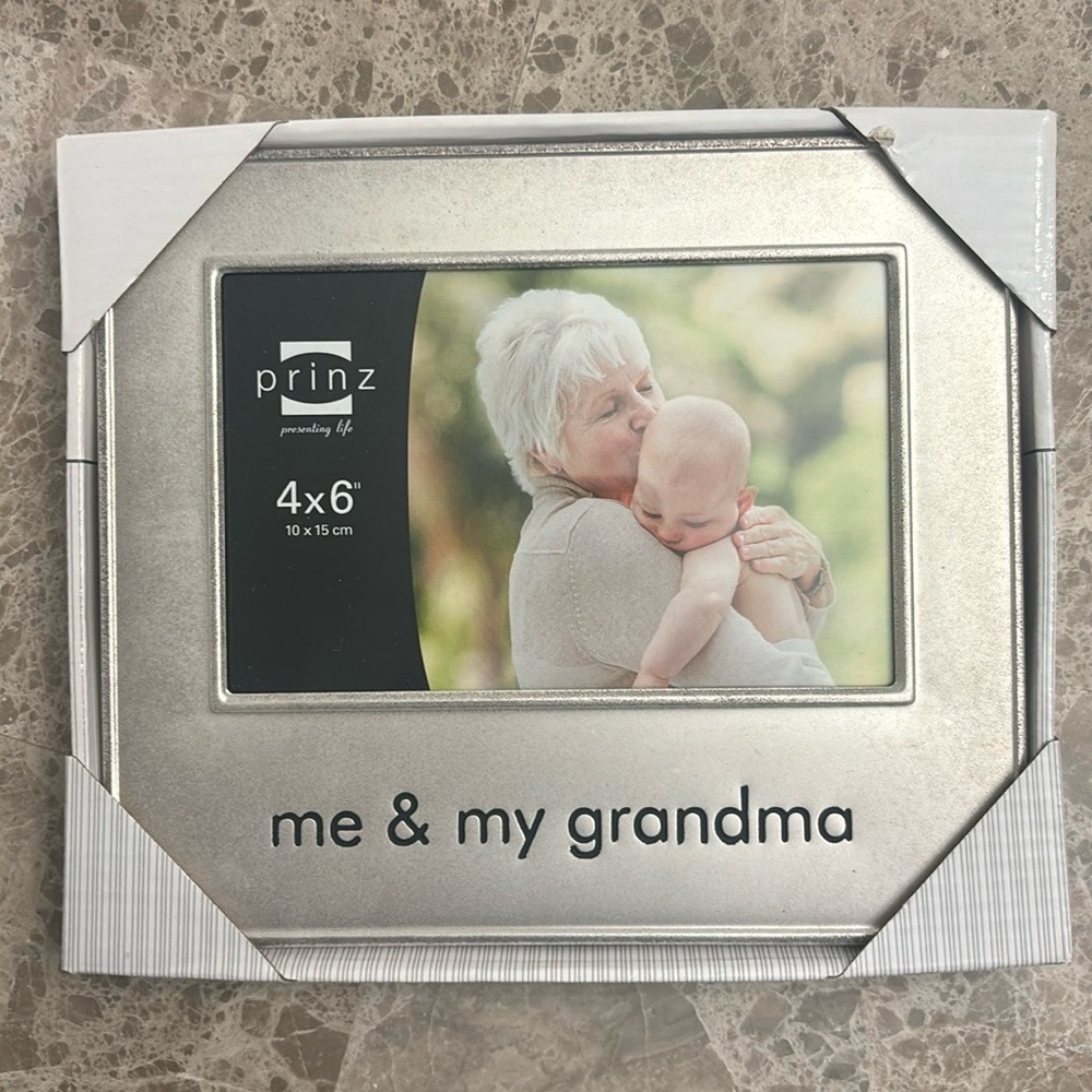 Me & My Grandma 4x6 picture frame!